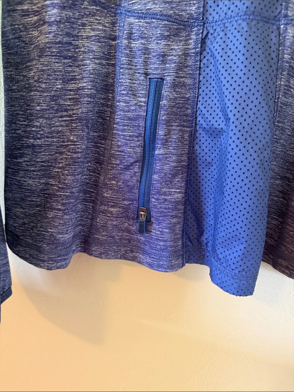 Lululemon Run Featherweight Hybrid Jacket 2 Royalty Purple Windbreaker